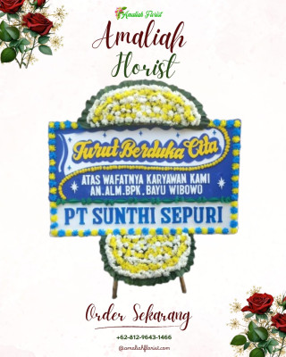 Papan Bunga Duka di Kobo Kecil