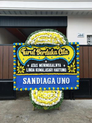 Papan Bunga Duka di Kobo Kecil