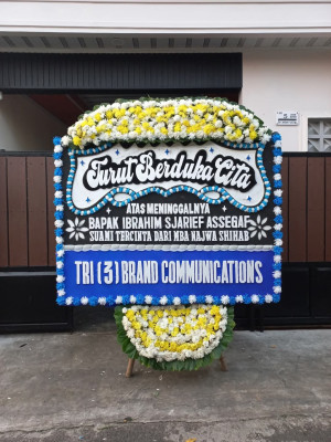 Papan Bunga Duka di Kobo Kecil